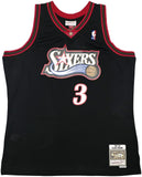 76ERS ALLEN IVERSON AUTOGRAPHED MITCHELL & NESS 1997-98 JERSEY XL BECKETT 245732