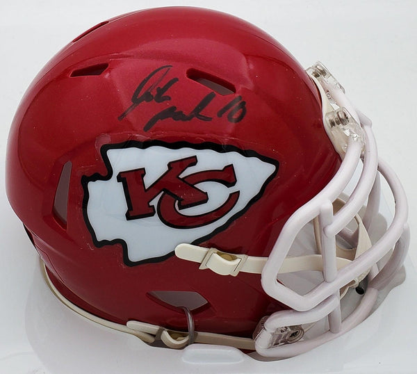 Isiah Pacheco Signed Kansas City Chiefs Speed Mini Helmet (Beckett) 2xS.B. Champ