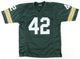 John Brockington Signed Packers Jersey (JSA) Green Bay 1st Round Pick 1971 RB
