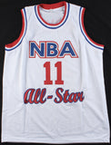 Isiah Thomas Signed NBA East All-Star Game Jersey (Beckett COA) Pistons Guard