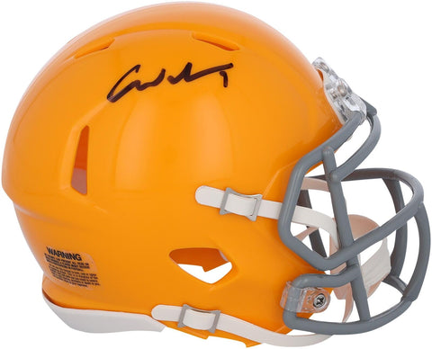 Signed Christian Watson Packers Mini Helmet