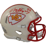 Tony Gonzalez Autographed Kansas City Chiefs Retro Mini Helmet Beckett 56418