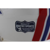 Rob Gronkowski Autographed New England Patriots TB Mini Helmet Radtke 49860