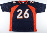 Clinton Portis Signed Denver Broncos Home Jersey (JSA) 2xPro Bowl Running Back