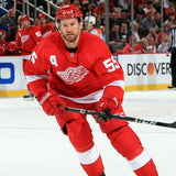 Niklas Kronwall Signed Detroit Red Wings Rebook Style Red Road Jersey (JSA COA)