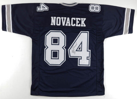 Jay Novacek Signed Dallas Cowboys Jersey / 3xSuper Bowl Champion (JSA COA) TE
