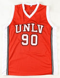 1990 UNLV Runnin' Rebels National Champs Jersey Signed by (13) w/ Larry Johnson