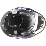 Justin Jefferson Signed Minnesota Vikings SpeedFlex Rave Helmet Beckett 50138