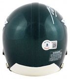 Miles Sanders Signed Philadelphia Eagles Mini Helmet (Beckett) 2019 2nd Round Pk