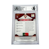 Cristiano Ronaldo Signed Panini 2014 Prizm World Cup #161 - BGS 9 AUTO 10