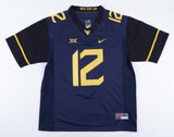 Gary Jennings Signed West Virginia Mountaineers Custom Jersey (JSA COA)
