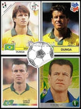 Dunga Signed Brazil National Team Jersey (Beckett) 1994 World Cup Champion