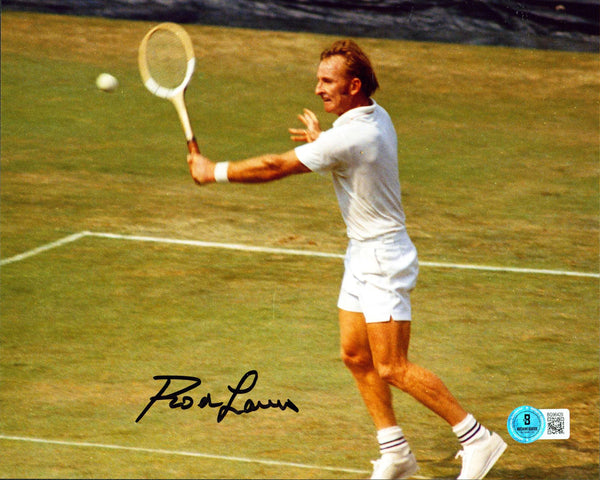 Rod Laver Authentic Signed 8x10 Horizontal Photo Autographed BAS 4