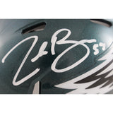 Zack Baun Autographed Philadelphia Eagles Mini Helmet Beckett Witness 50316