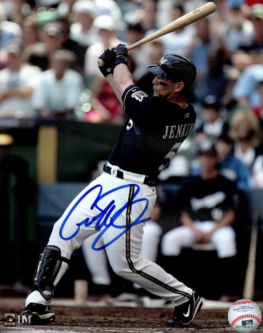 Milw Brewers Outfielder GEOFF JENKINS Signed 8x10 Photo #6 AUTO - All Star