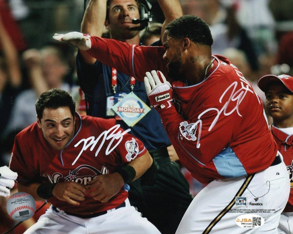 RYAN BRAUN / PRINCE FIELDER - Milwaukee Brewers - Signed 8x10 Photo #2 AUTO JSA