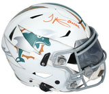 Tyreek Hill Signed "Cheetah" Dolphins Painted Speedflex Helmet Fanatics LE 2/2