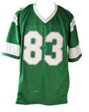 Vince Papale Signed/Auto Eagles Green Custom Football Jersey Beckett 209891
