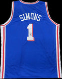 Anfernee Simons Signed Jersey PSA Philadelphia 76ers Autographed