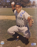 Yogi Berra Signed 8x10 New York Yankees Photo BAS BH71138
