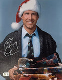 Chevy Chase Autographed/Signed Christmas Vacation 11x14 Photo Beckett WIT 58263