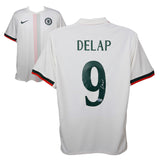 Liam Delap Signed Chelsea FC Away Soccer Jersey #9 with Beckett Witness