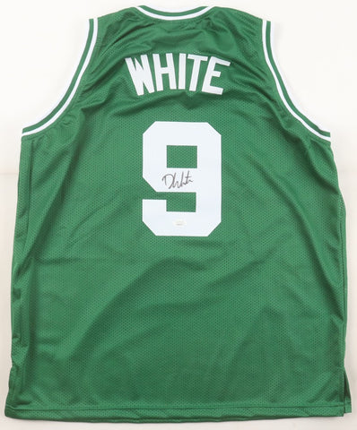 Derrick White Signed Boston Celtics Green Jersey (JSA) Celts Shooting Guard