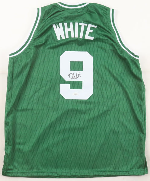 Derrick White Signed Boston Celtics Green Jersey (JSA) Celts Shooting Guard