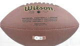 Jim McMahon Autographed NFL Super Grip Wilson Football - Beckett W Hologram