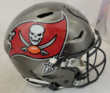BAKER MAYFIELD SIGNED BUCCANEERS F/S SPEEDFLEX HELMET W/ INS BECKETT QR