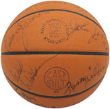 1979-80 Supersonics Autographed NBA Basketball 13 Sigs Wilkens Brown Beckett