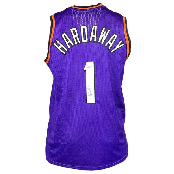 Penny Hardaway Signed Phoenix Suns Jersey (Beckett) 4xNBA All Star Guard / Magic