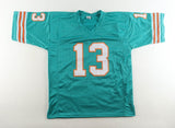 Dan Marino Signed Miami Dolphins Career Highlight Stat Jersey (Marino) HOF Q.B.