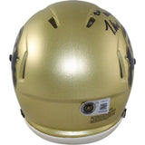 Travis Hunter Autographed Colorado Buffaloes Mini Helmet Heisman Beckett W 57928