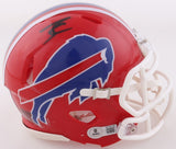 James Cook Buffalo Bills Speed Mini Helmet (Beckett) Ex-Univ. of Georgia R.B.