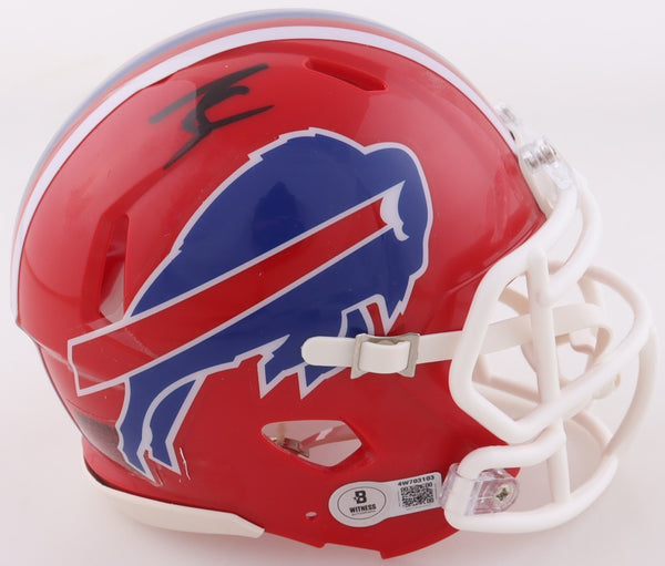 James Cook Buffalo Bills Speed Mini Helmet (Beckett) Ex-Univ. of Georgia R.B.