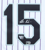 Hunter Goodman Colorado Rockies Signed Nike Jersey / Fanatics & MLB Hologram