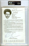 John Brisker & Downtown Fred Brown Autographed 5x8 Photo Sonics PSA/DNA 83894745