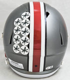 JUSTIN FIELDS AUTOGRAPHED OHIO STATE FLASH FULL SIZE HELMET BECKETT 216685