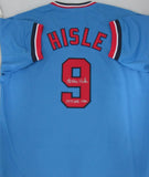 Minnesota Twins LARRY HISLE Custom Blue Jersey AUTO w/ "1977 All Star" - #9033
