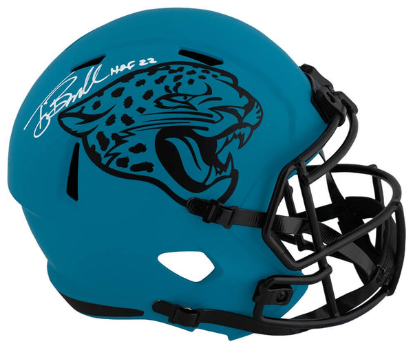 Tony Boselli Signed Jaguars RAVE Riddell Full Size Replica Helmet w/HOF - SS COA