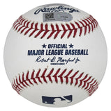 Rangers Jack Leiter Authentic Signed Oml Baseball Autographed MLB & Fanatics