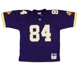 Randy Moss Signed Minnesota Vikings Mitchell & Ness Legacy Purple NFL Jersey