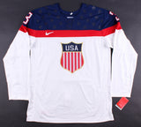Cam Fowler Signed Team USA Hockey Nike Jersey (Beckett) Ducks All Star Defense