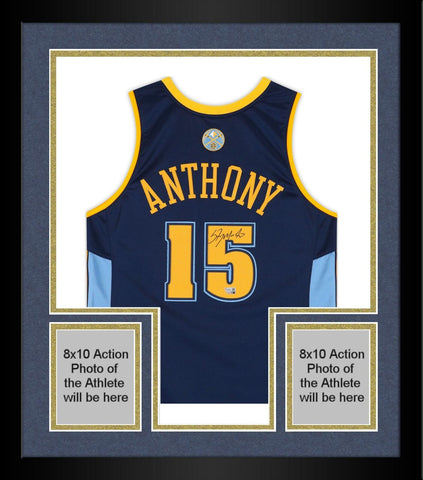 FRMD Carmelo Anthony Nuggets Signed Mitchell & Ness 2006-2007 Authentic Jersey