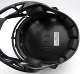 Christian McCaffrey Autographed Eclipse Full Size Helmet 49ers Beckett WZ82838