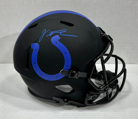 Jonathan Taylor Signed Eclipse Full Size Colts Replica Helmet Auto Fanatics COA