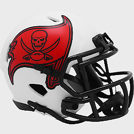 Tampa Bay Buccaneers Lunar Eclipse Mini Speed Helmet