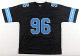 Al-Quadin Muhammad Signed Detroit Lions Jersey (Beckett) 2017 Draft Pick / L.B.