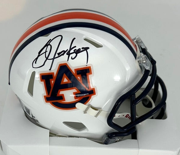 Tigers Legend BO JACKSON Signed Riddell Auburn Speed Mini Helmet AUTO - BAS